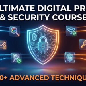 The Ultimate Digital Privacy & Security Course – 500+ Advanced Techniques